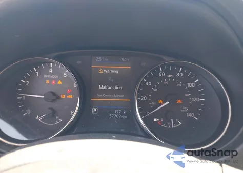 2021 Nissan Rogue Sport S Fwd Xtronic Cvt из США, поврежденный, VIN JN1BJ1AV8MW573689